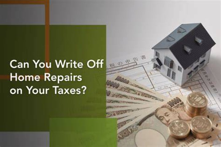 Can home improvements be written off on taxes?