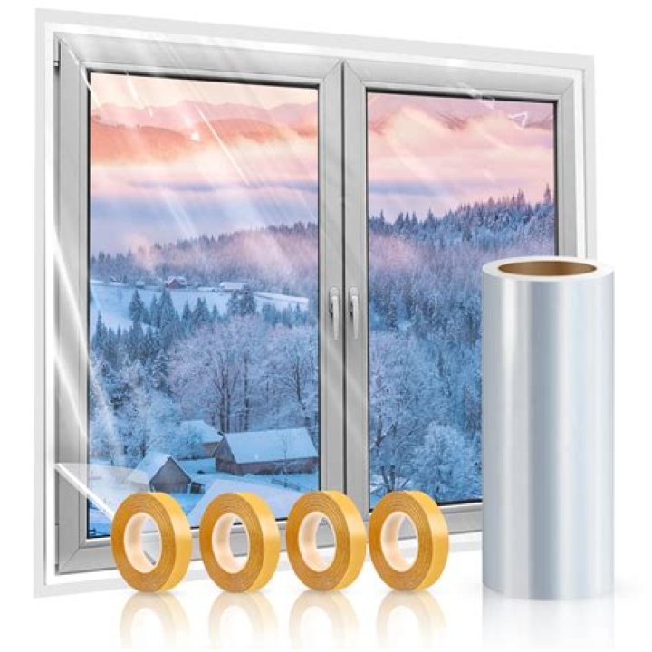 Does plastic on windows really help?