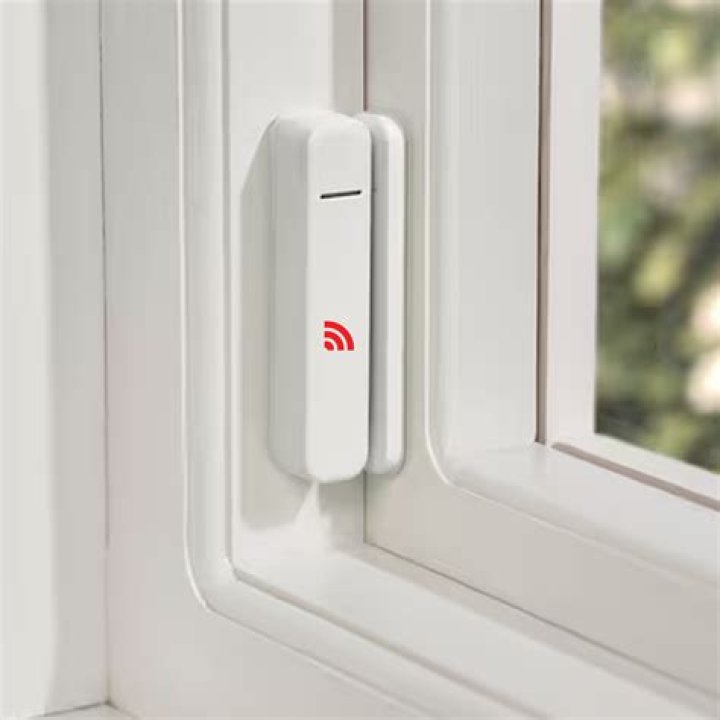 How do wireless window sensors work?