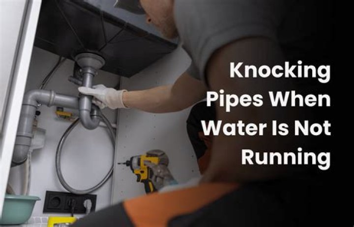 How do you fix a knocking sound in water pipes?