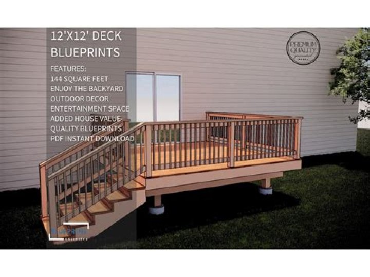 How many posts do I need for a 12×12 deck?