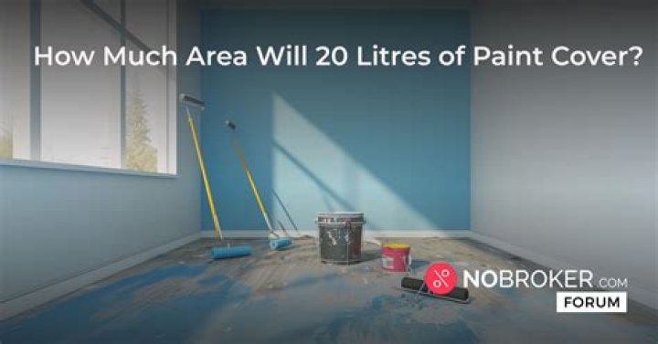 What area will 1 Litre of paint cover?