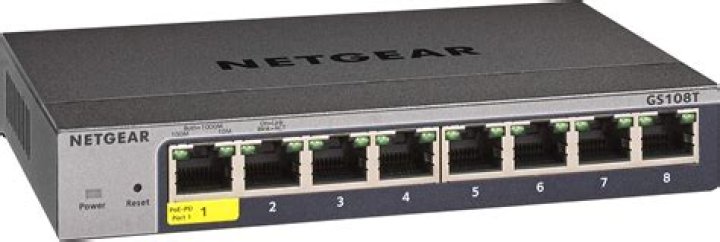 What is the Netgear Prosafe 8 port Poe smart managed switch?