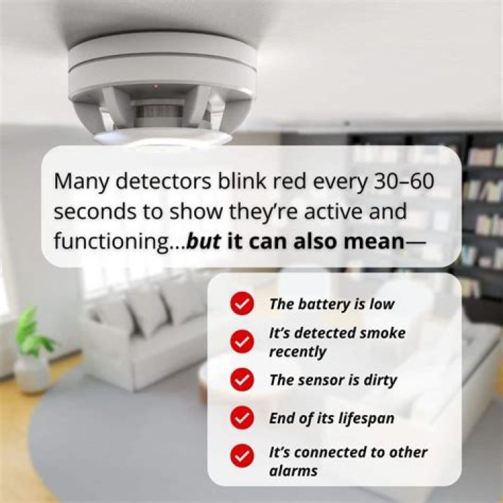 Why does my smoke alarm beep once every 30 seconds?